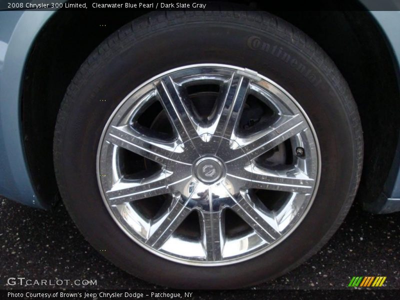 Clearwater Blue Pearl / Dark Slate Gray 2008 Chrysler 300 Limited