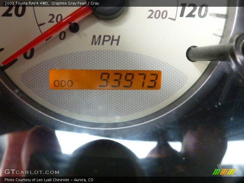Graphite Gray Pearl / Gray 2003 Toyota RAV4 4WD
