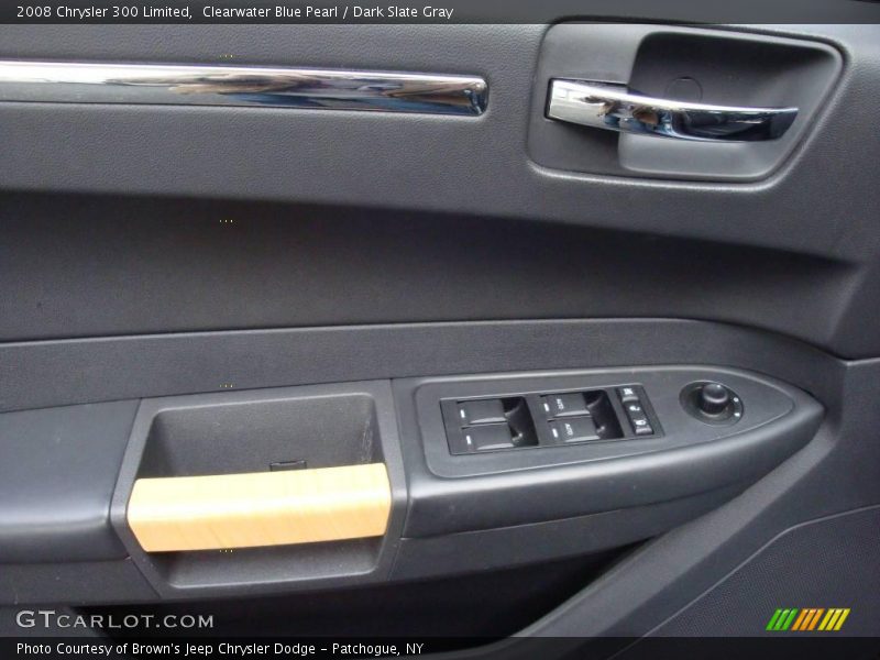 Clearwater Blue Pearl / Dark Slate Gray 2008 Chrysler 300 Limited