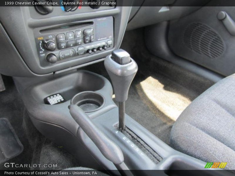 Cayenne Red Metallic / Graphite 1999 Chevrolet Cavalier Coupe