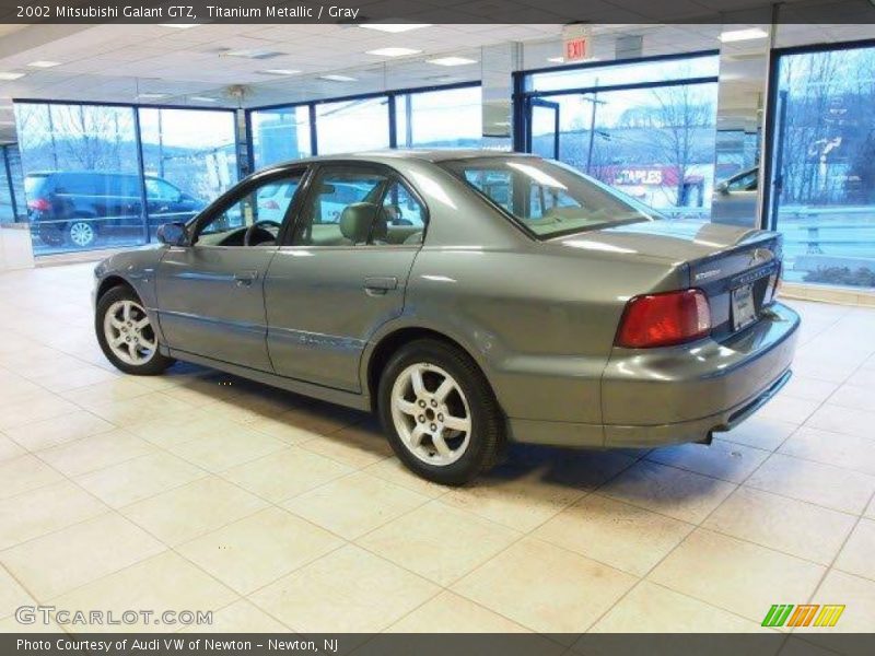 Titanium Metallic / Gray 2002 Mitsubishi Galant GTZ