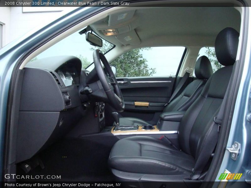 Clearwater Blue Pearl / Dark Slate Gray 2008 Chrysler 300 Limited