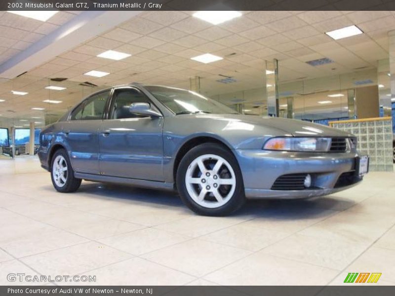 Titanium Metallic / Gray 2002 Mitsubishi Galant GTZ