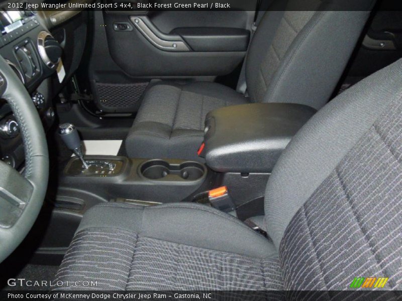 Black Forest Green Pearl / Black 2012 Jeep Wrangler Unlimited Sport S 4x4