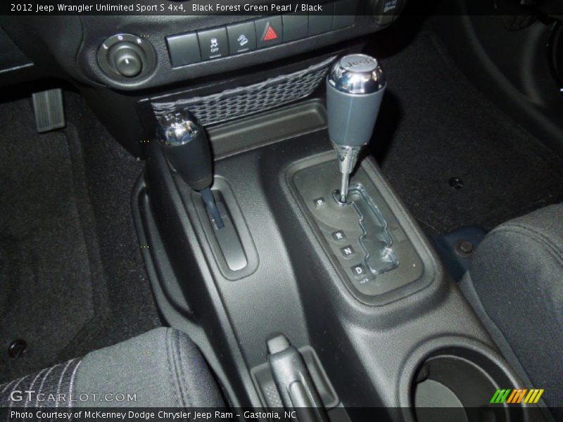 Black Forest Green Pearl / Black 2012 Jeep Wrangler Unlimited Sport S 4x4
