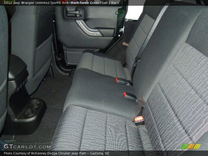 Black Forest Green Pearl / Black 2012 Jeep Wrangler Unlimited Sport S 4x4