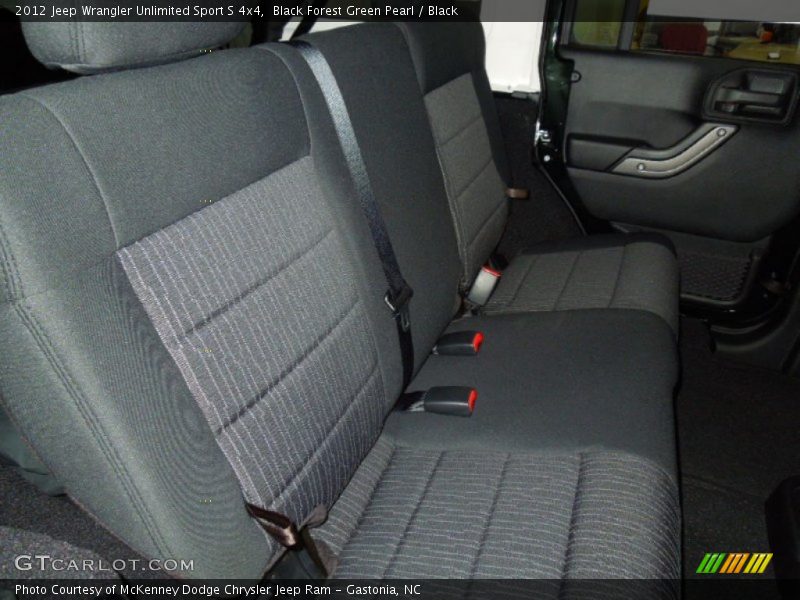 Black Forest Green Pearl / Black 2012 Jeep Wrangler Unlimited Sport S 4x4