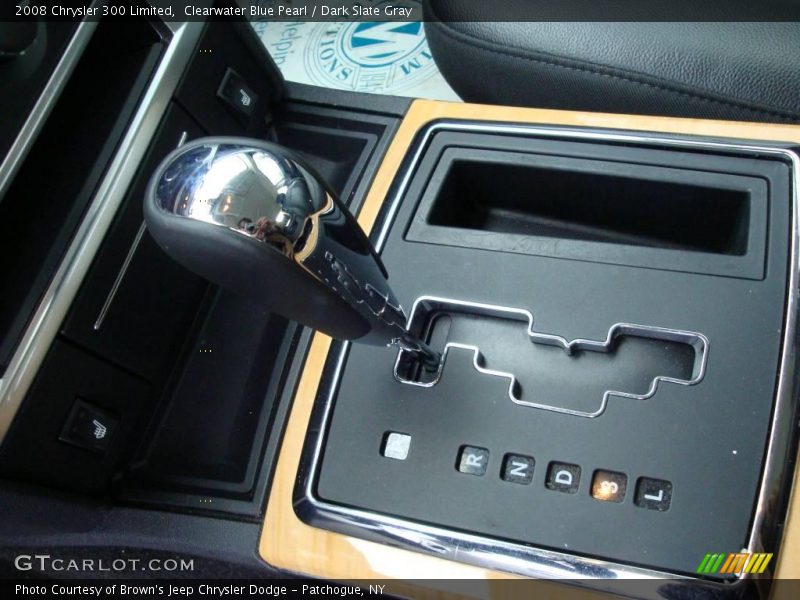 Clearwater Blue Pearl / Dark Slate Gray 2008 Chrysler 300 Limited