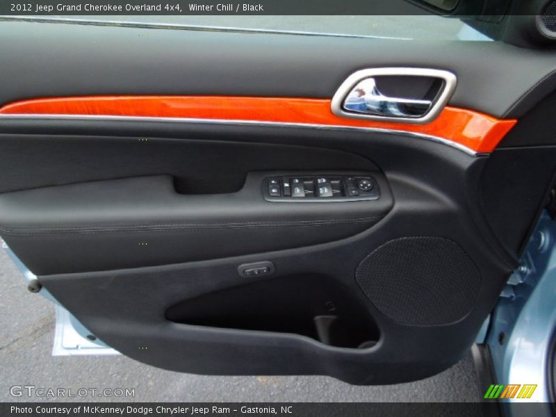 Winter Chill / Black 2012 Jeep Grand Cherokee Overland 4x4