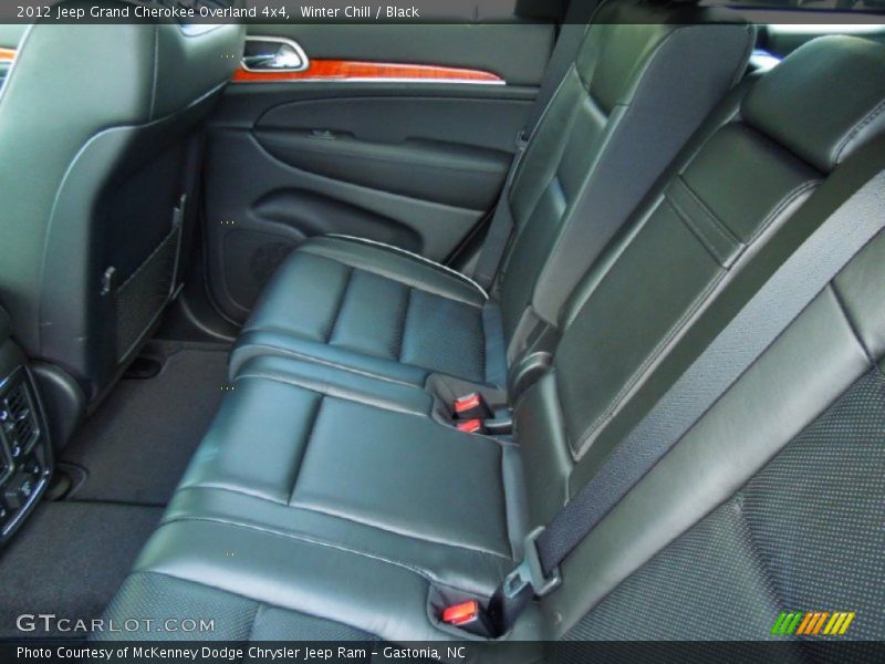 Winter Chill / Black 2012 Jeep Grand Cherokee Overland 4x4