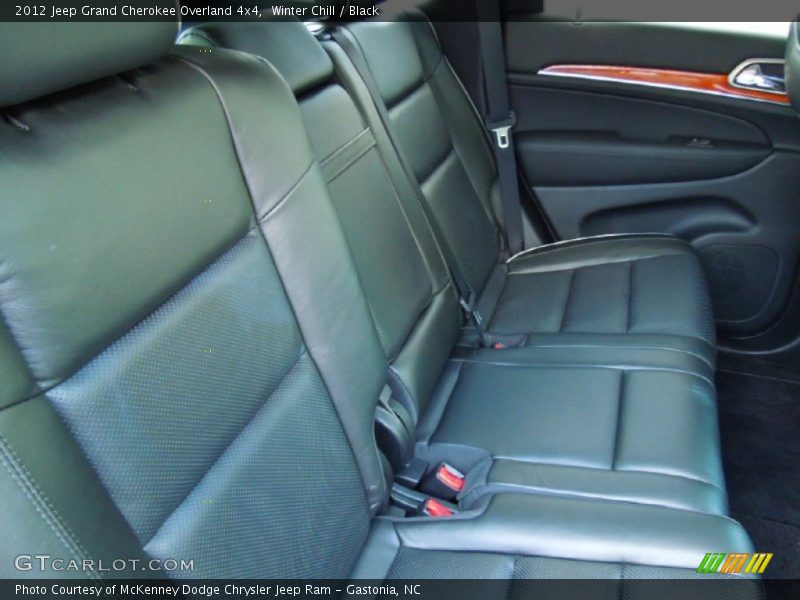 Winter Chill / Black 2012 Jeep Grand Cherokee Overland 4x4
