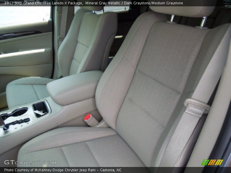 Mineral Gray Metallic / Dark Graystone/Medium Graystone 2012 Jeep Grand Cherokee Laredo X Package