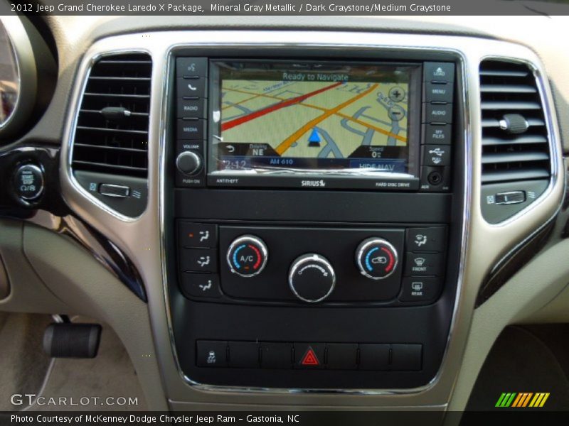 Mineral Gray Metallic / Dark Graystone/Medium Graystone 2012 Jeep Grand Cherokee Laredo X Package