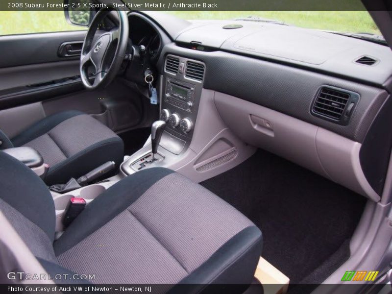 Steel Silver Metallic / Anthracite Black 2008 Subaru Forester 2.5 X Sports