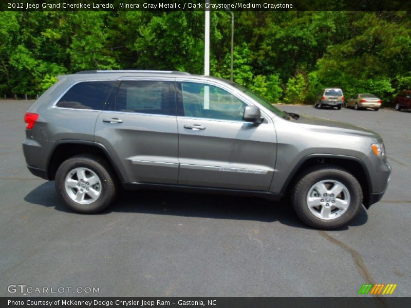 Mineral Gray Metallic / Dark Graystone/Medium Graystone 2012 Jeep Grand Cherokee Laredo
