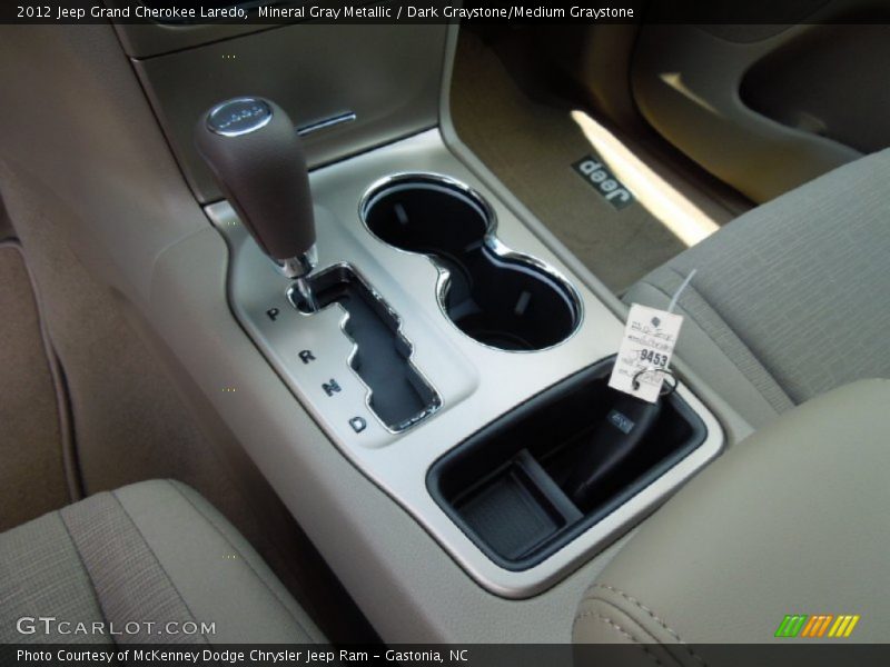 Mineral Gray Metallic / Dark Graystone/Medium Graystone 2012 Jeep Grand Cherokee Laredo