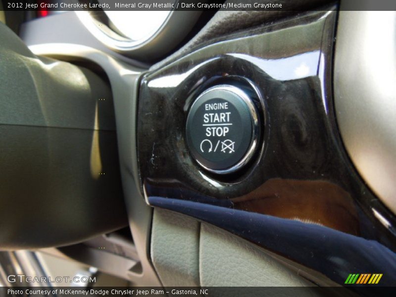 Mineral Gray Metallic / Dark Graystone/Medium Graystone 2012 Jeep Grand Cherokee Laredo