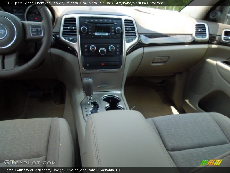Mineral Gray Metallic / Dark Graystone/Medium Graystone 2012 Jeep Grand Cherokee Laredo
