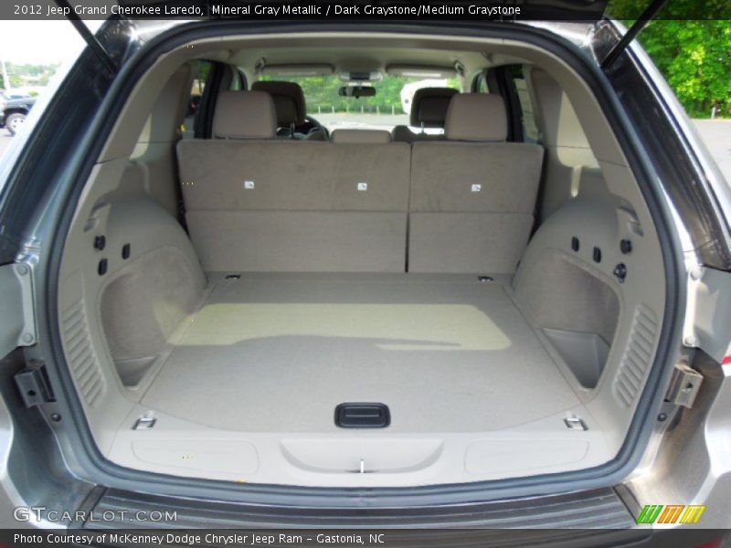Mineral Gray Metallic / Dark Graystone/Medium Graystone 2012 Jeep Grand Cherokee Laredo
