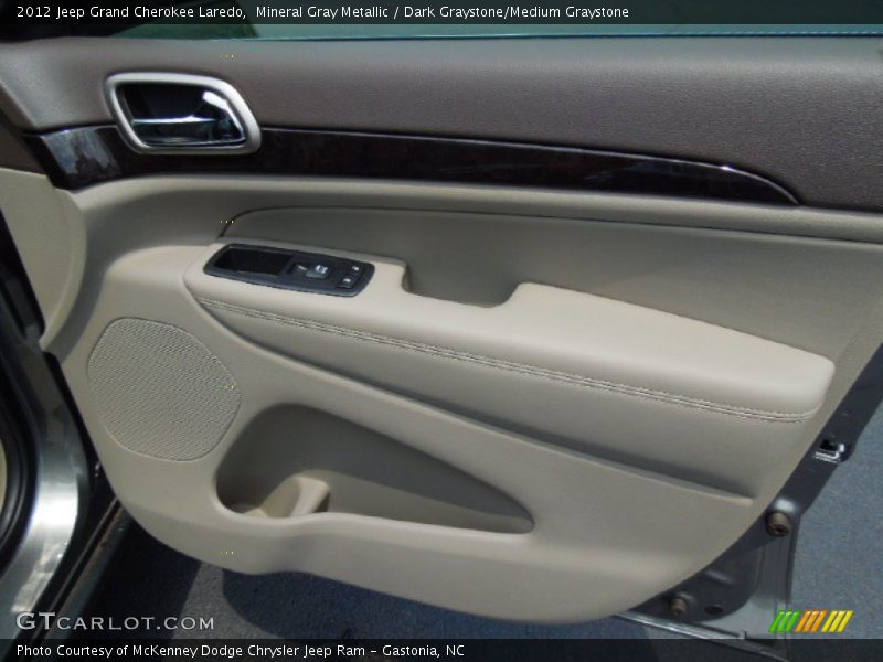 Mineral Gray Metallic / Dark Graystone/Medium Graystone 2012 Jeep Grand Cherokee Laredo
