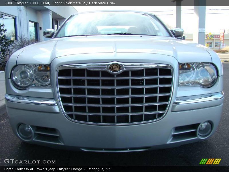 Bright Silver Metallic / Dark Slate Gray 2008 Chrysler 300 C HEMI