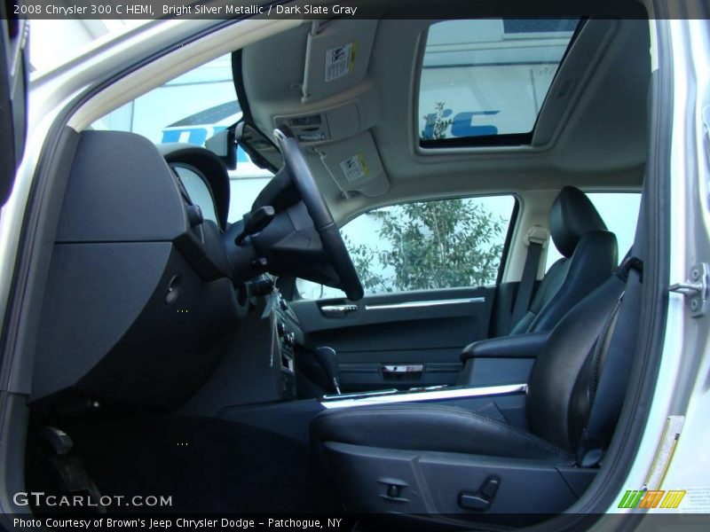 Bright Silver Metallic / Dark Slate Gray 2008 Chrysler 300 C HEMI