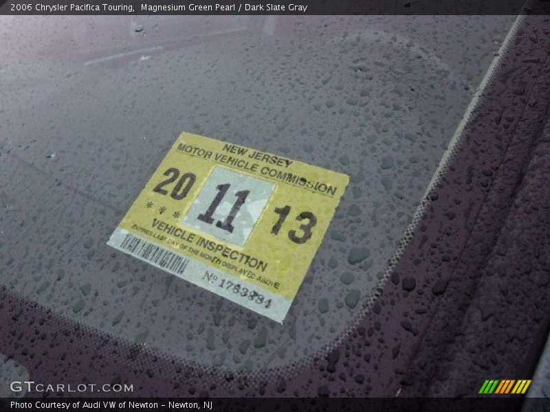 Magnesium Green Pearl / Dark Slate Gray 2006 Chrysler Pacifica Touring