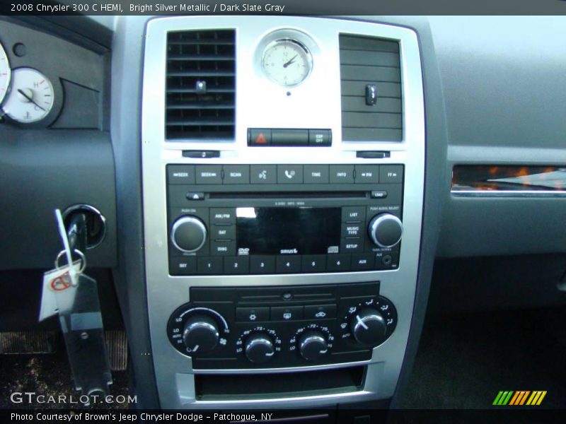 Bright Silver Metallic / Dark Slate Gray 2008 Chrysler 300 C HEMI