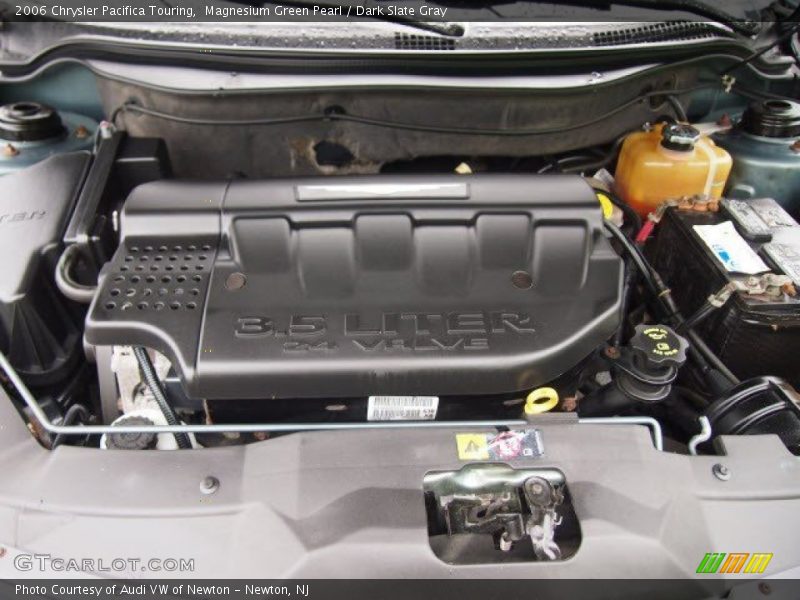 Magnesium Green Pearl / Dark Slate Gray 2006 Chrysler Pacifica Touring