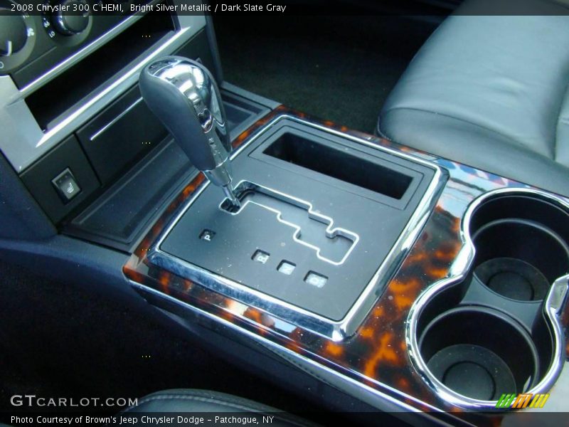 Bright Silver Metallic / Dark Slate Gray 2008 Chrysler 300 C HEMI
