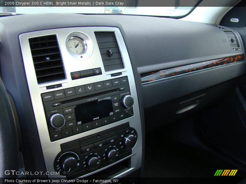Bright Silver Metallic / Dark Slate Gray 2008 Chrysler 300 C HEMI