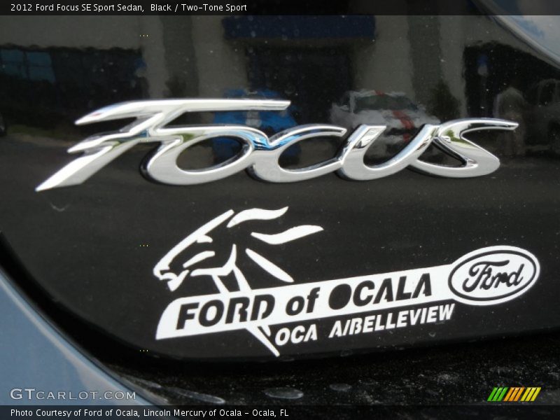 Black / Two-Tone Sport 2012 Ford Focus SE Sport Sedan