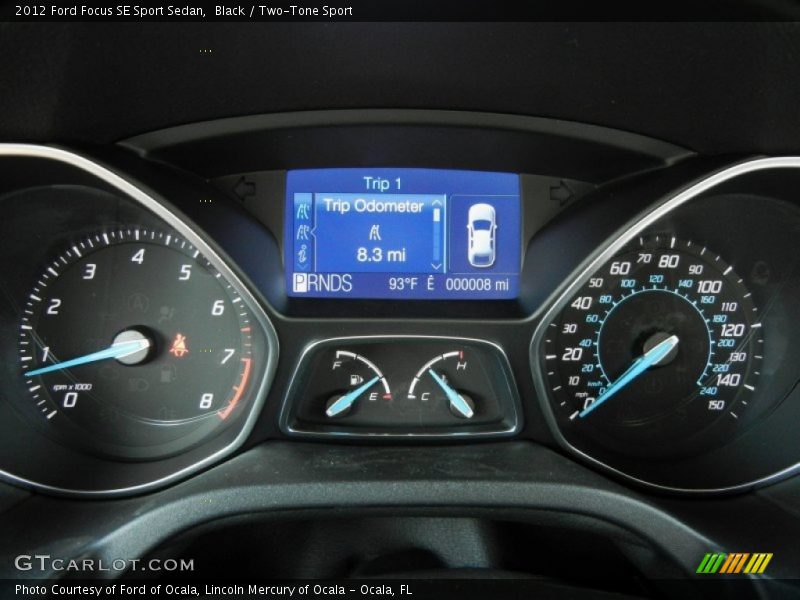 Black / Two-Tone Sport 2012 Ford Focus SE Sport Sedan