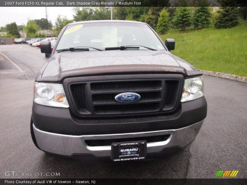 Dark Shadow Grey Metallic / Medium Flint 2007 Ford F150 XL Regular Cab