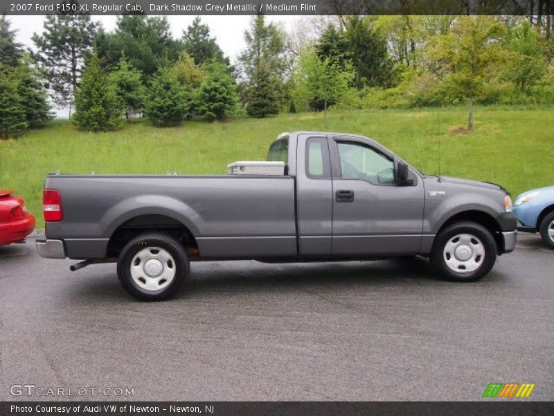 Dark Shadow Grey Metallic / Medium Flint 2007 Ford F150 XL Regular Cab
