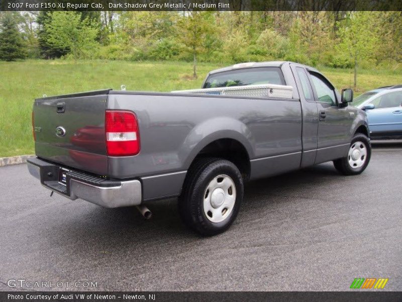 Dark Shadow Grey Metallic / Medium Flint 2007 Ford F150 XL Regular Cab