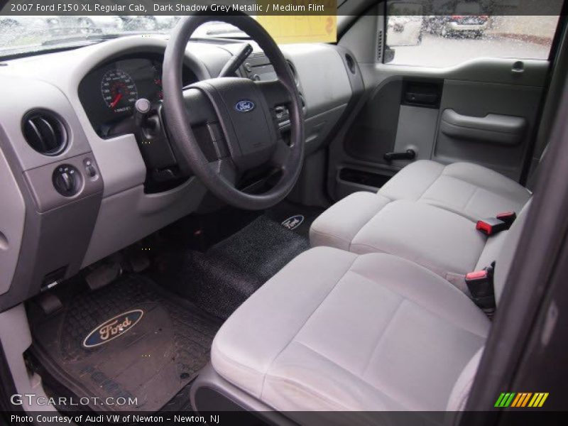 Dark Shadow Grey Metallic / Medium Flint 2007 Ford F150 XL Regular Cab