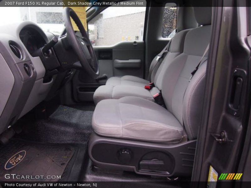 Dark Shadow Grey Metallic / Medium Flint 2007 Ford F150 XL Regular Cab