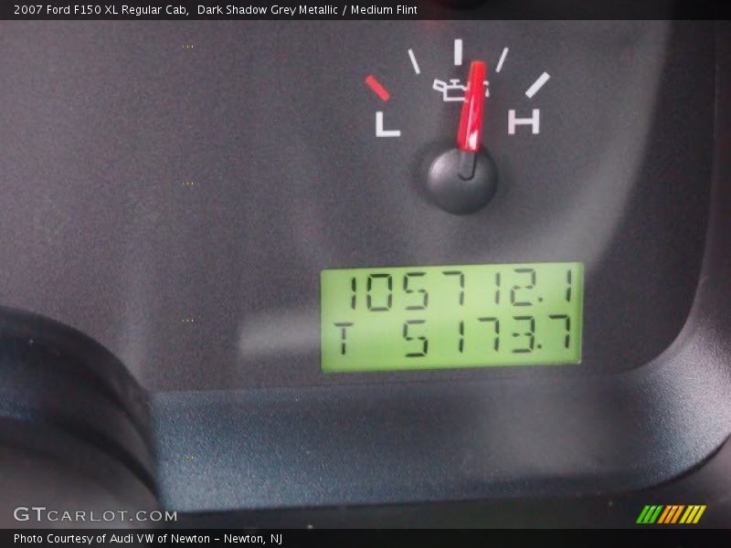 Dark Shadow Grey Metallic / Medium Flint 2007 Ford F150 XL Regular Cab