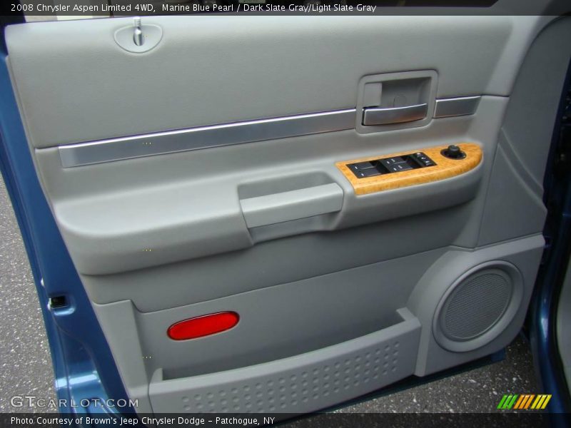 Marine Blue Pearl / Dark Slate Gray/Light Slate Gray 2008 Chrysler Aspen Limited 4WD
