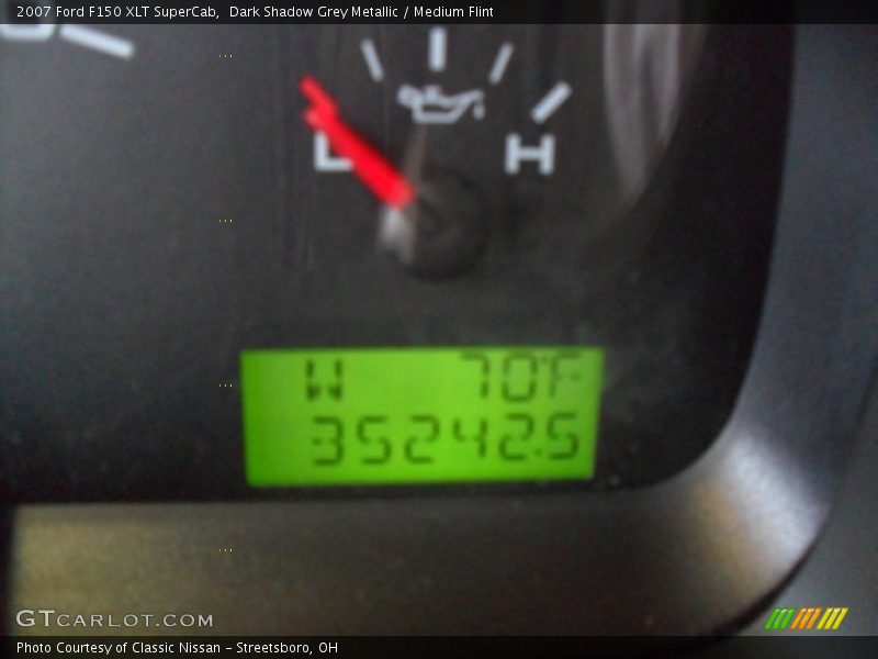 Dark Shadow Grey Metallic / Medium Flint 2007 Ford F150 XLT SuperCab