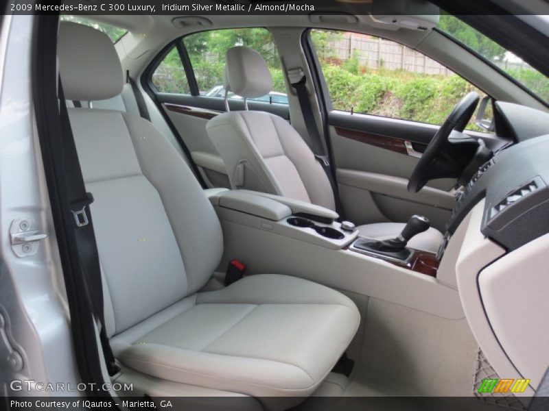 Iridium Silver Metallic / Almond/Mocha 2009 Mercedes-Benz C 300 Luxury