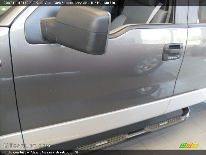 Dark Shadow Grey Metallic / Medium Flint 2007 Ford F150 XLT SuperCab