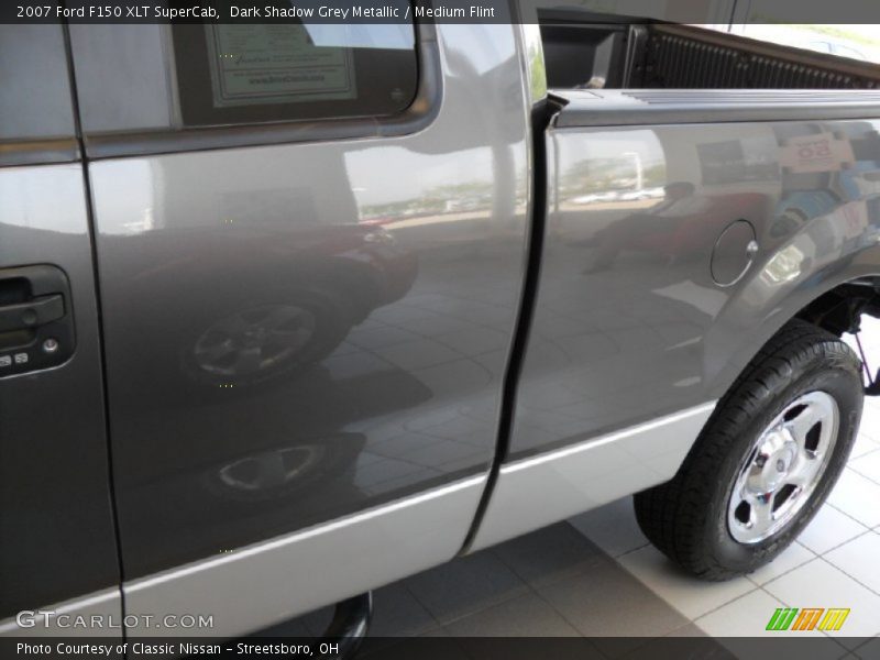 Dark Shadow Grey Metallic / Medium Flint 2007 Ford F150 XLT SuperCab