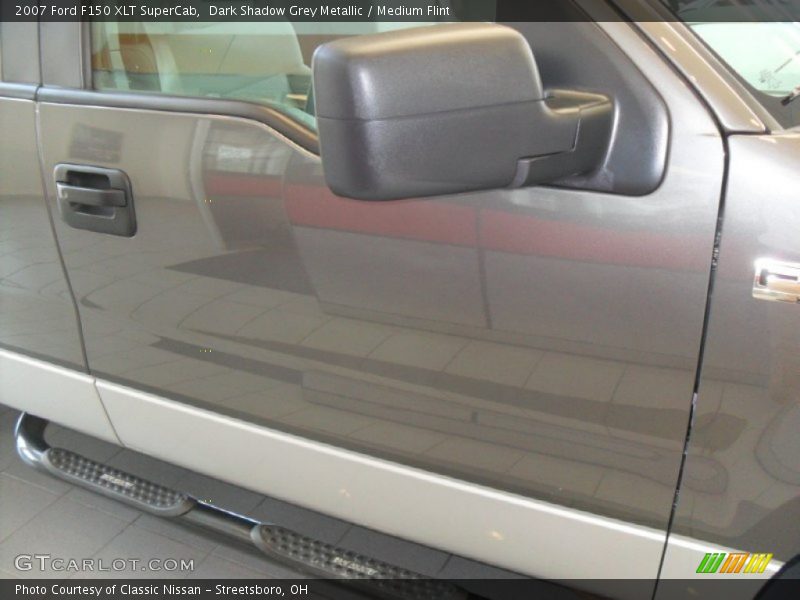 Dark Shadow Grey Metallic / Medium Flint 2007 Ford F150 XLT SuperCab