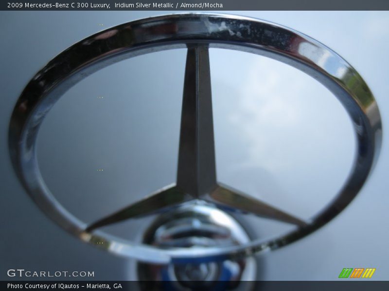 Iridium Silver Metallic / Almond/Mocha 2009 Mercedes-Benz C 300 Luxury