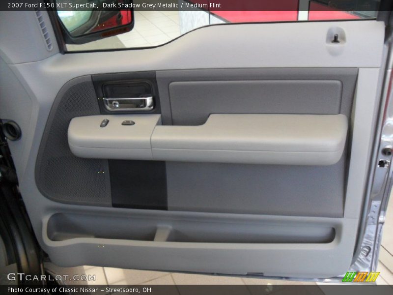 Dark Shadow Grey Metallic / Medium Flint 2007 Ford F150 XLT SuperCab