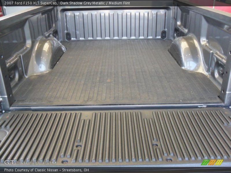 Dark Shadow Grey Metallic / Medium Flint 2007 Ford F150 XLT SuperCab