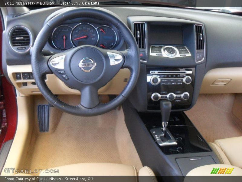 Tuscan Sun / Cafe Latte 2011 Nissan Maxima 3.5 SV