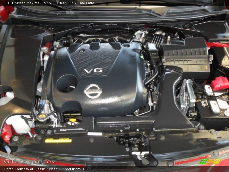 Tuscan Sun / Cafe Latte 2011 Nissan Maxima 3.5 SV